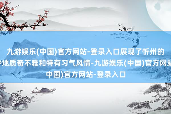 九游娱乐(中国)官方网站-登录入口展现了忻州的风物、巧妙地质